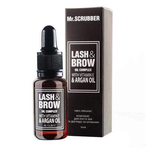 Олія для брів і вій Lash & Brow Oil Complex Mr.SCRUBBER 0086 фото