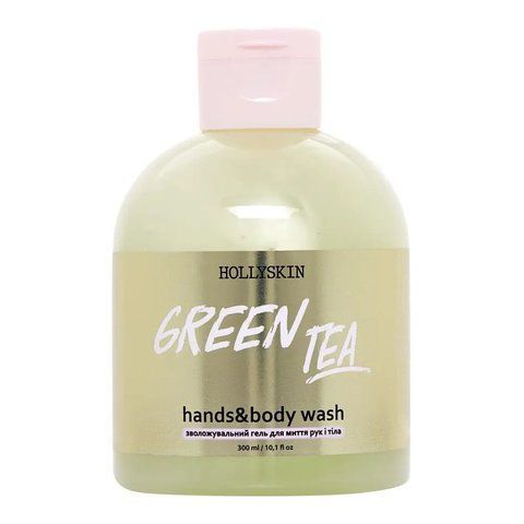 Зволожувальний гель для миття рук і тіла HOLLYSKIN Green Tea 2447 фото
