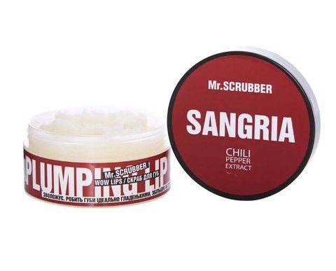 Скраб для губ Wow Lips Sаngria Mr.SCRUBBER 1965 фото