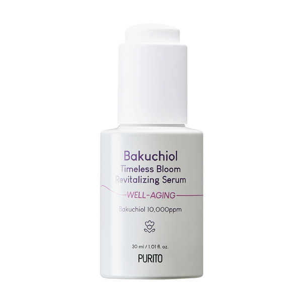 Антивікова сироватка з бакучіолом PURITO Bakuchiol Timeless Bloom Revitalizing Serum 30 ml 1669 фото