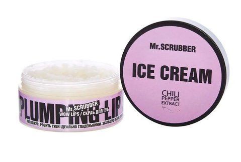 Скраб для губ Wow Lips Ice Cream Mr.SCRUBBER 1966 фото