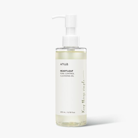 Очищуюча гідрофільна олія з екстрактом хауттюйнії ANUA Heartleaf Pore Control Cleansing Oil, 200 ml 3147 фото