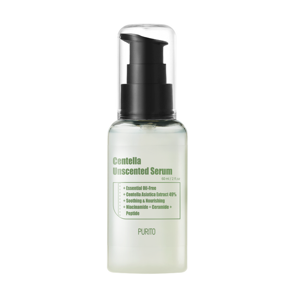 Відновлююча сироватка з центеллою без ефірних масел PURITO Centella Unscented Serum 60 ml 1671 фото