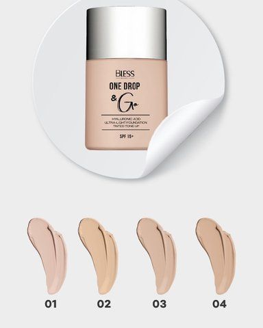 Тональний крем Bless Beauty One Drop & Go 04 3553 фото