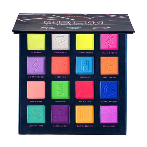 Палітра тіней PARISA Cosmetics NEON Demon 7161 фото