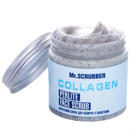 Перлітовий скраб для обличчя з колагеном Collagen Perlite Face Scrub Mr.SCRUBBER 0718 фото