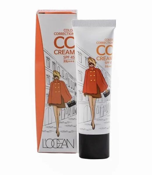 СС крем L’ocean CC CREAM Color Correction SPF 45, 30 ml 22557 фото