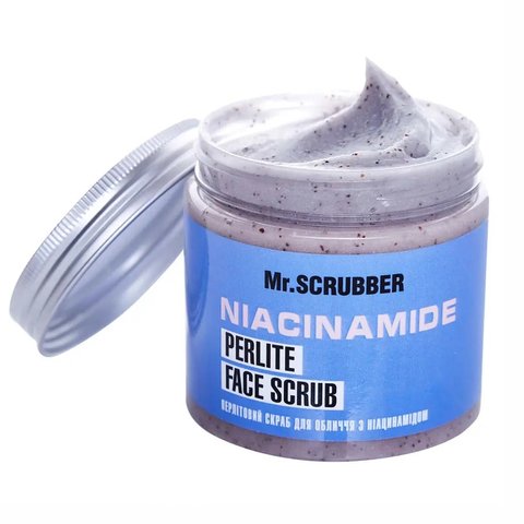 Перлітовий скраб для обличчя з ніацинамідом Niacinamide Perlite Face Scrub Mr.SCRUBBER 0720 фото