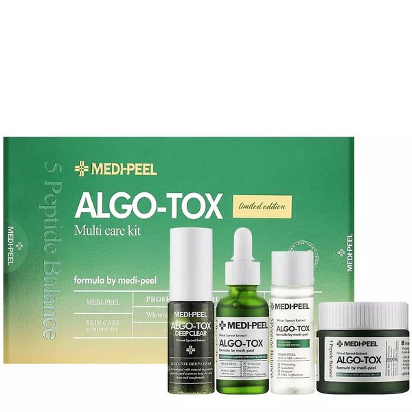 MEDI PEEL ALGO-TOX MULTI CARE KIT Набір для догляду за шкірою обличчя, 30мл+30мл+30мл+50мл 3201 фото