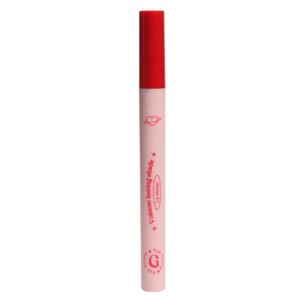Стійкий тінт-маркер для губ Pop Gossip Lasting Shade Lip Contour Marker - №04 (Maybe Red) 10148 фото