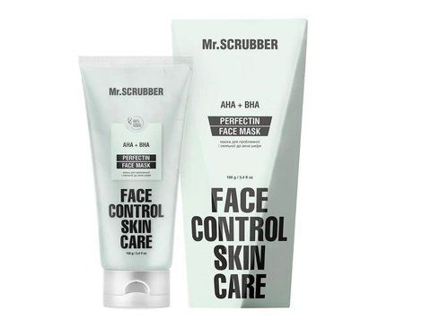 Маска для проблемної та схильної до акне шкіри Perfectin Face Control Mr.SCRUBBER 1926 фото