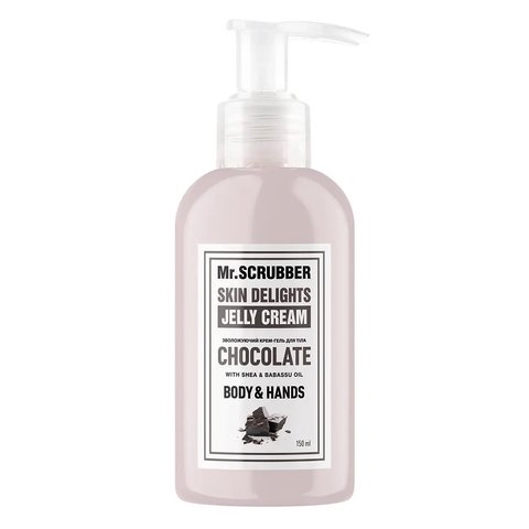 Крем-гель для тіла та рук SKIN DELIGHTS Chocolate Mr.SCRUBBER 0029 фото