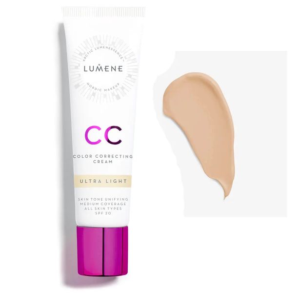 Тональний крем LUMENE CC CREAM SPF 20 Ultra Light 33985 фото