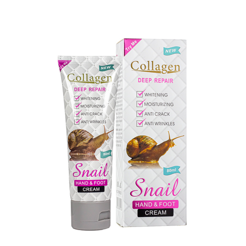 Крем для рук та ніг Collagen Snail Deep Repair відбілюючиq 3633 фото