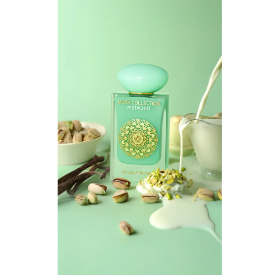 Gulf Orchid Musk Pistachio &mdash; унісекс парфумована вода, східно-ванільний гурманський аромат з фісташкою, молоком і ваніллю, 10 мл 10428 фото