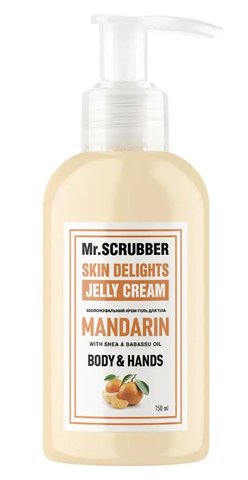 Крем-гель для тіла та рук SKIN DELIGHTS Mandarin Mr.SCRUBBER 1927 фото