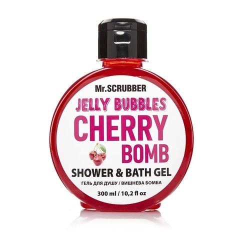 Гель для душу Jelly Bubbles Cherry Bomb Mr.SCRUBBER 0021 фото