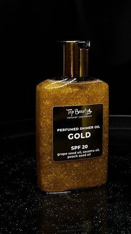 Олія парфумована сяюча SPF 20 100 мл. Gold 749 фото