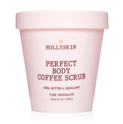 Скраб для ідеально гладенької шкіри HOLLYSKIN Perfect Body Coffee Scrub Pink Chocolate 45 фото