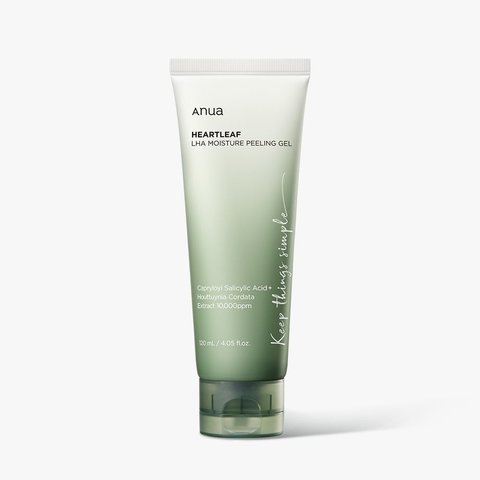 Гелевий пілінг для обличчя Anua Heartleaf LHA Moisture Peeling Gel 3159 фото