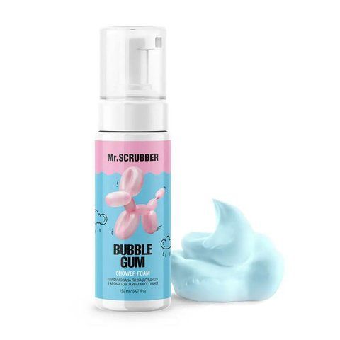 Парфумована пінка для душу з ароматом жувальної гумки Bubble Gum Mr.SCRUBBER 2082 фото