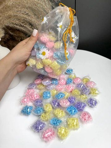 Кондиціонер-ароматизатор для прання в капсулах, мікс у мішечку, 50 шт 10004 фото
