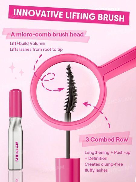 Sheglam Lashlighter Up & Out Mascara - Водостійка туш з ворсинками 10054 фото