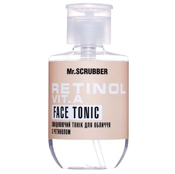 Зміцнювальний тонік для обличчя з ретинолом Retinol Vit.A Face Tonic Mr.SCRUBBER 0709 фото