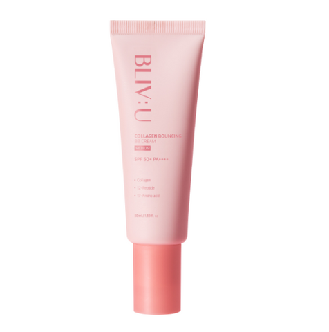BB-крем з колагеном BLIV:U Collagen Bouncing BB Cream 50 ml 10493 фото